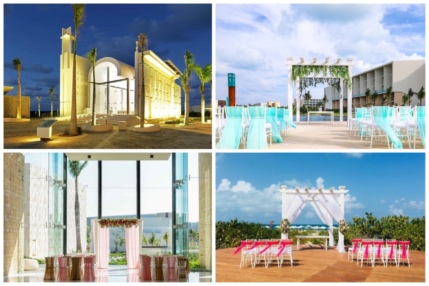 trs coral hotel cancun wedding venues