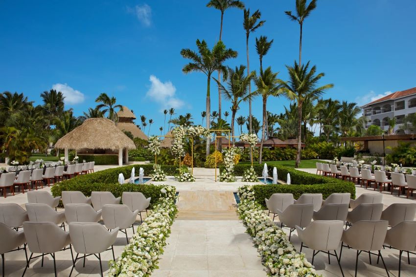 wedding venue at Secrets Royal Beach Punta Cana