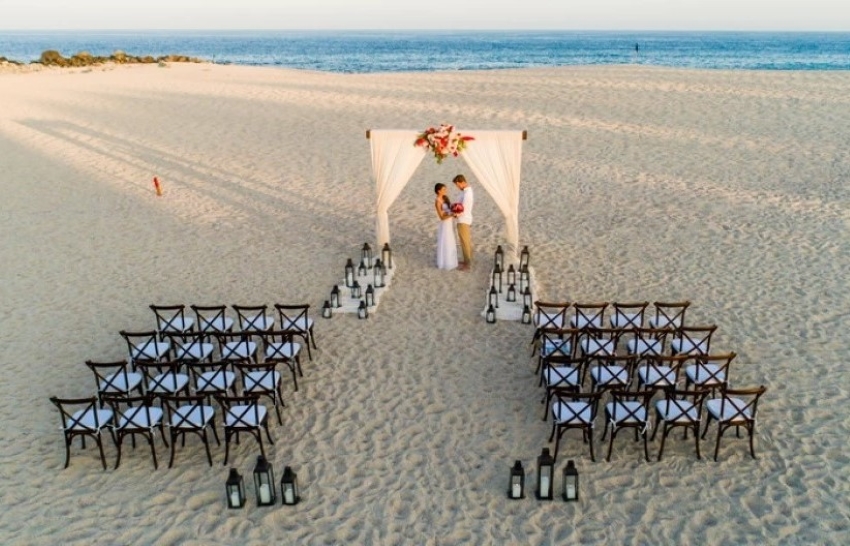 paradisus los cabos beach wedding venue