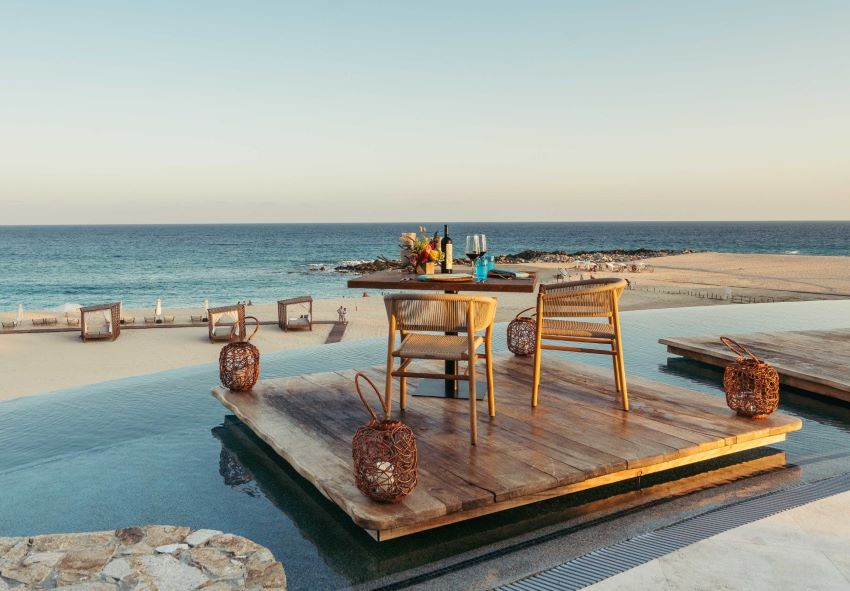 private dining expereince at hilton los cabos