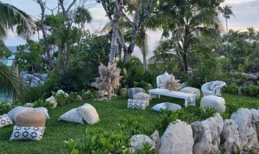 Garden Ecumenical Temple at hotel xcaret arte