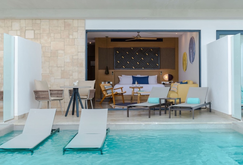 swim out suite at haven riviera cancun