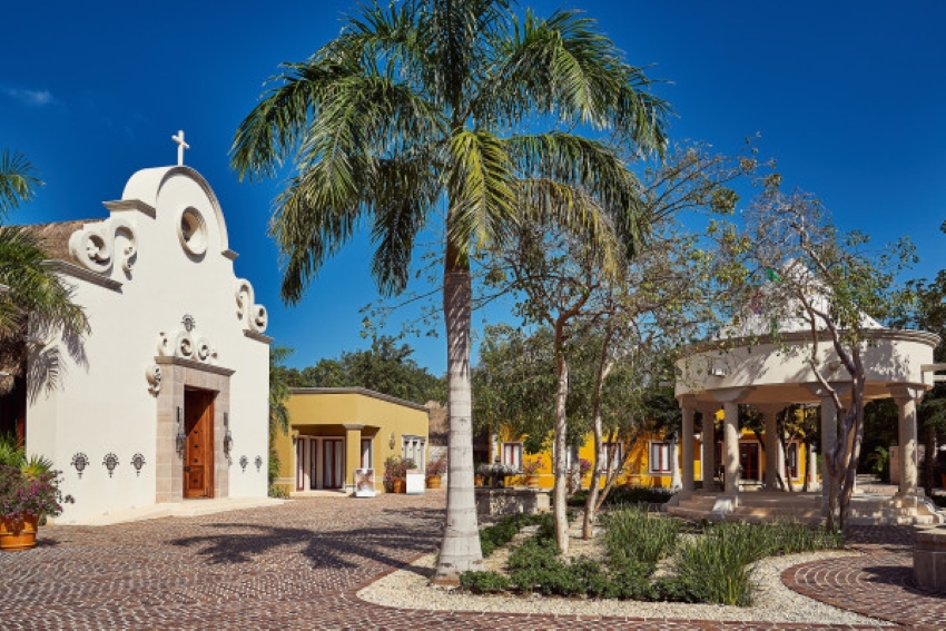 La Santa Cruz Chapel at Andaz Mayakoba Resort Riviera Maya