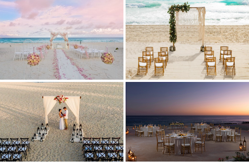 paradisus cancun beach resort wedding