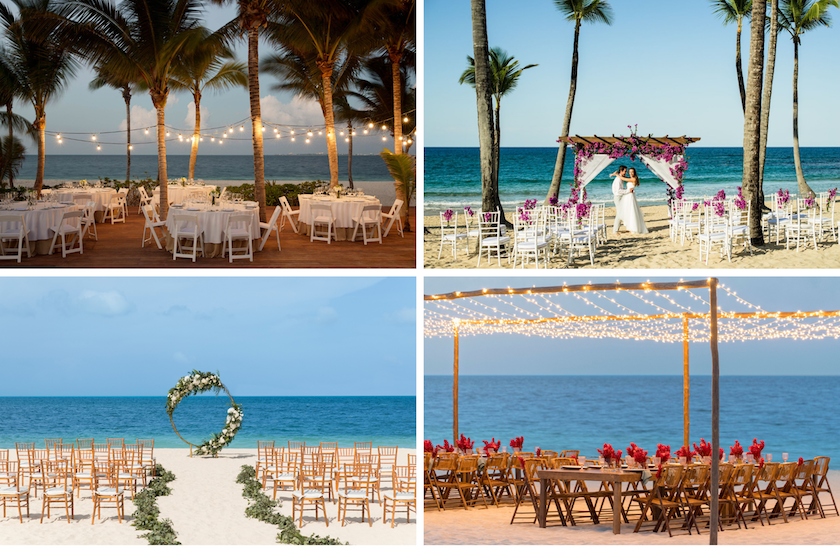 excellence playa mujeres beach wedding