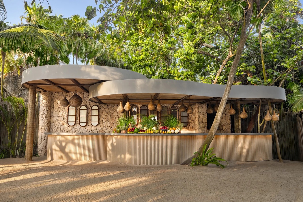 barracuda beach bar at secrets tulum