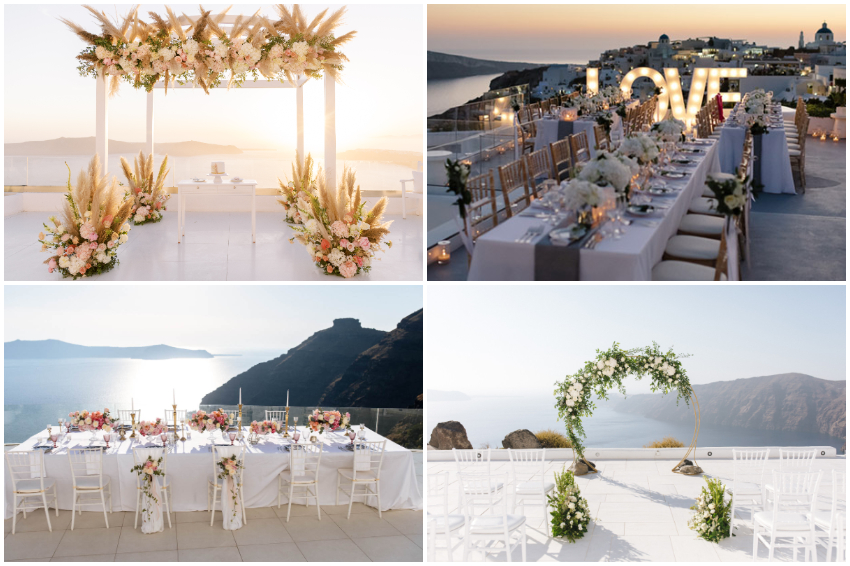 Santorini Greece wedding venues