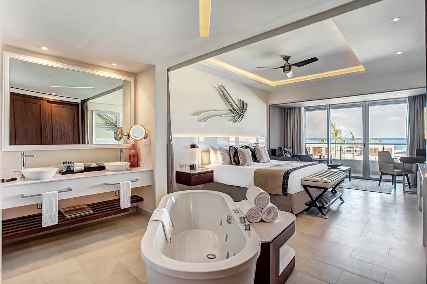 luxury junior suite at royalton blue waters