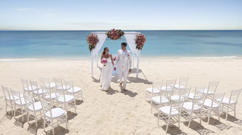 Allegro Cozumel beach wedding venue
