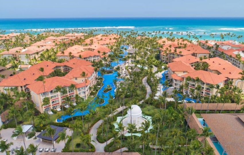 Majestic Elegance Punta Cana resort aerial view