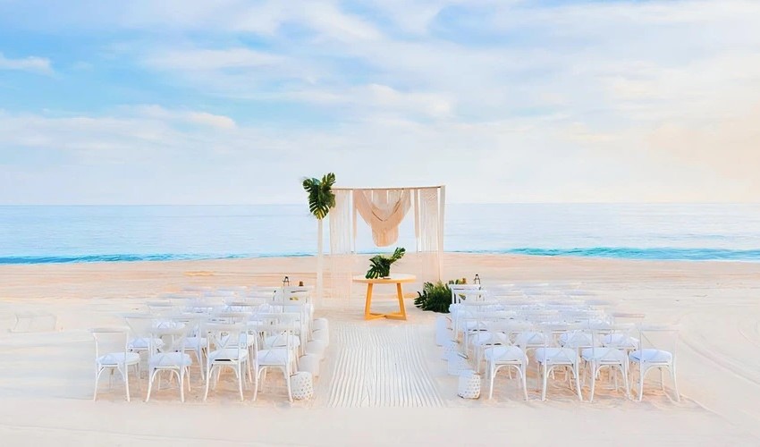 beach wedding venue at zoetry casa del mar los cabos