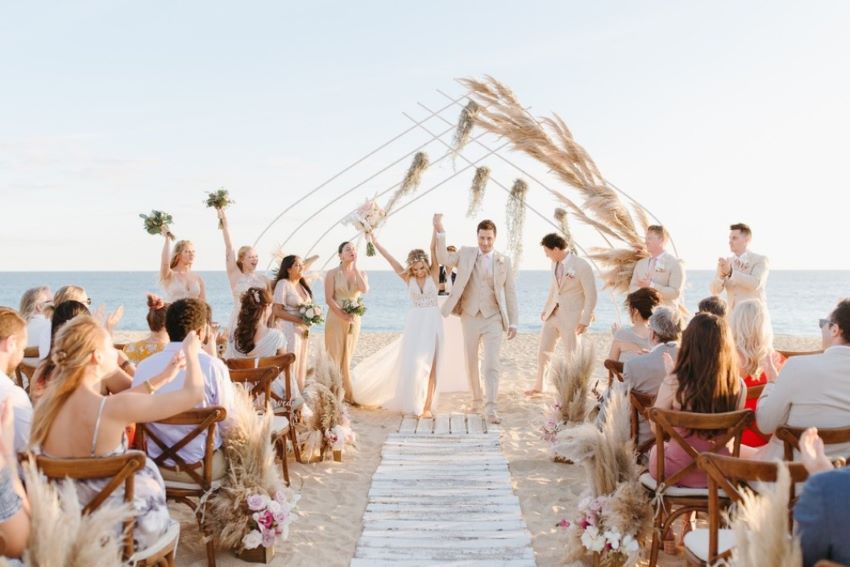 pueblo bonito pacifica beach wedding