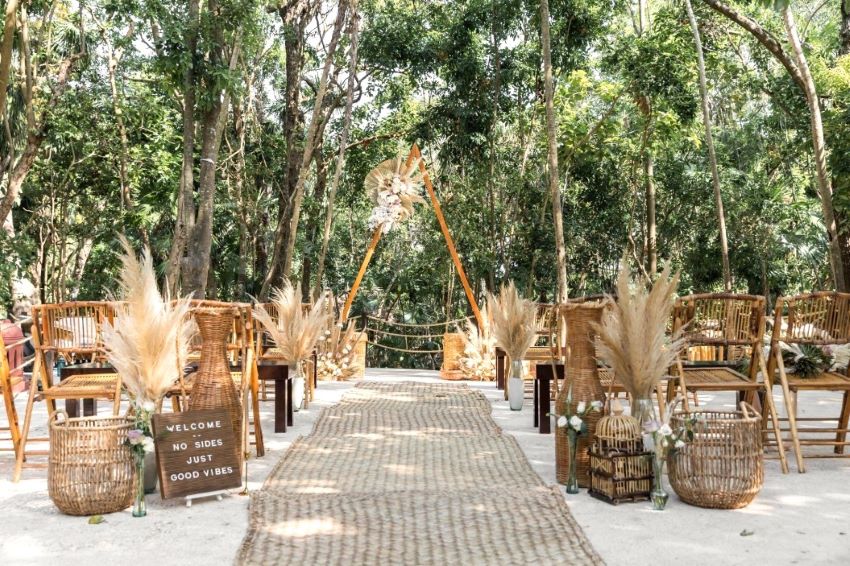jungle wedding venue at Iberostar tucan
