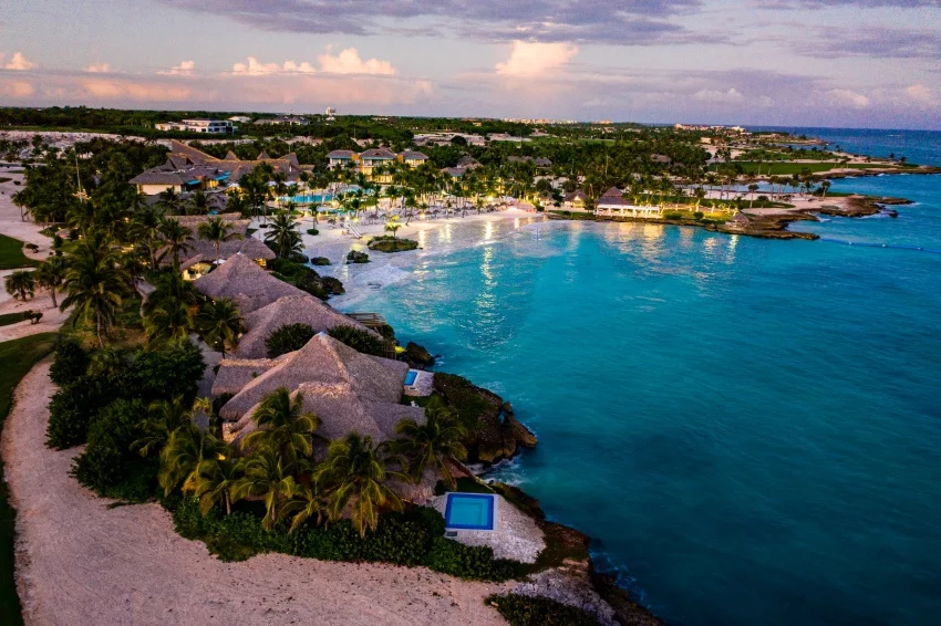 aerial view of Eden Roc Cap Cana
