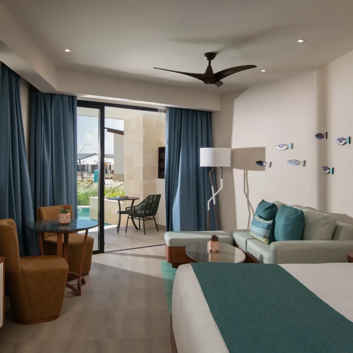 Swim up suite at Dreams Macao Punta Cana Resort and Spa