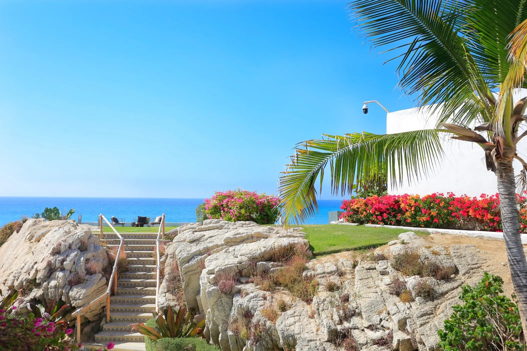 Terraza del Sol outdoor wedding venue overlooking the ocean at Mar Del Cabo, Cabo San Lucas