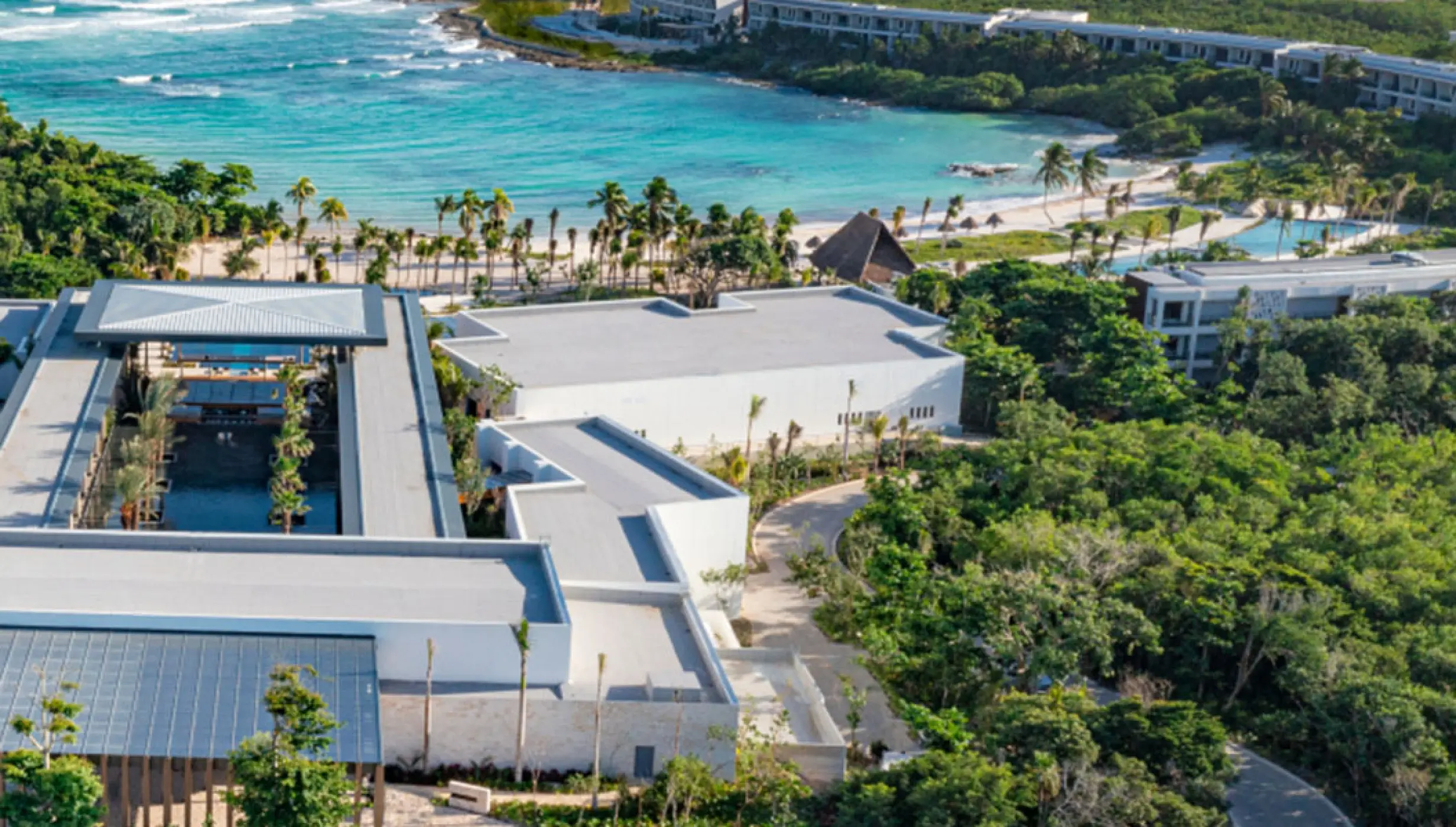 Conrad Tulum Aereal view.