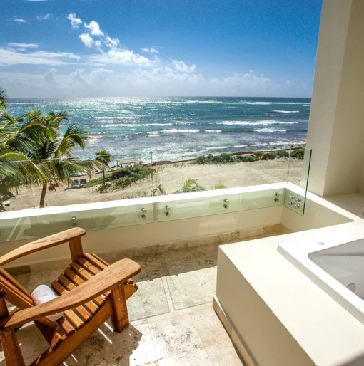 Akumal Bay beach and wellness oceanview suite
