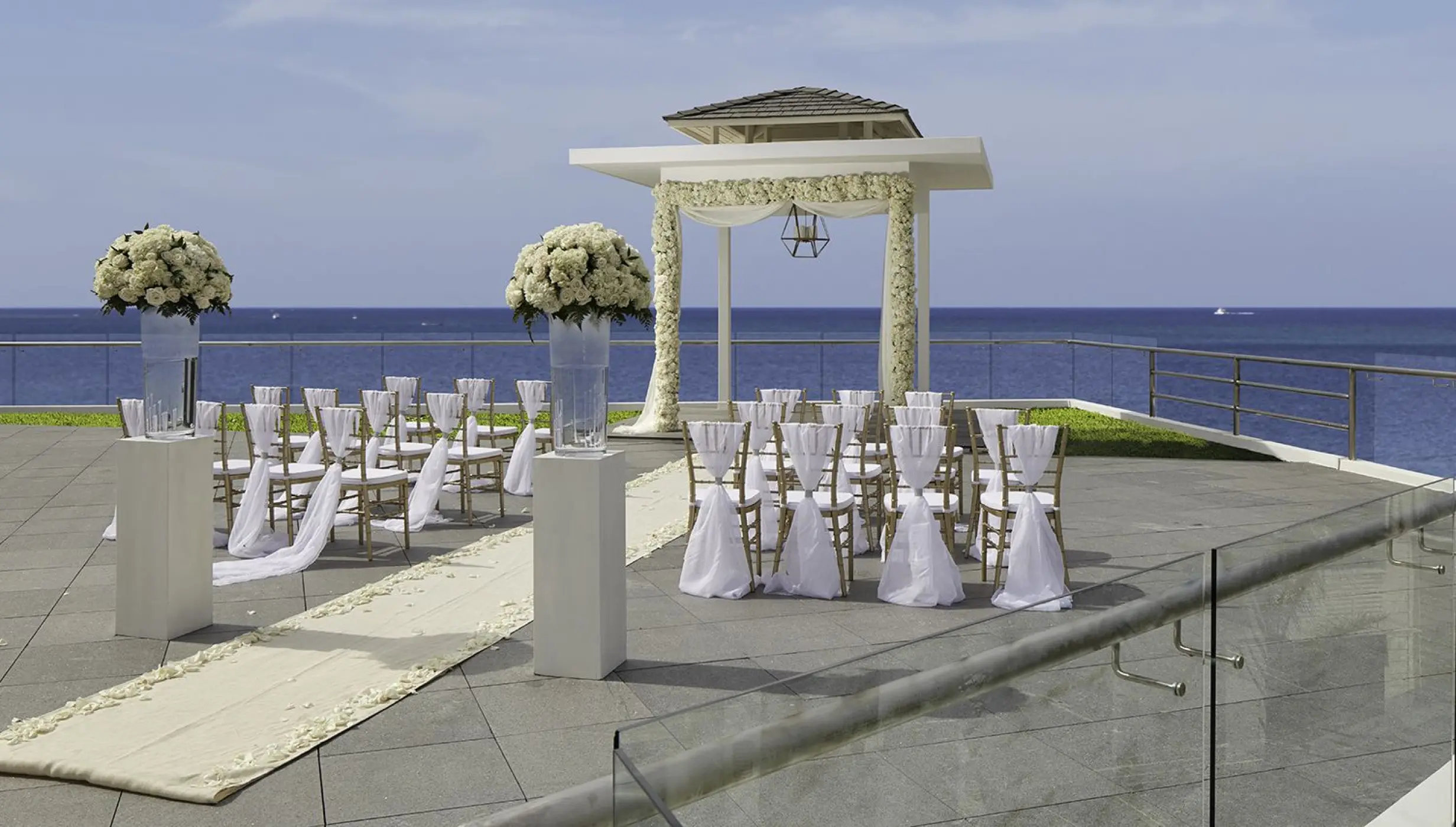 Sky terrace at Azul Beach Resort Negril