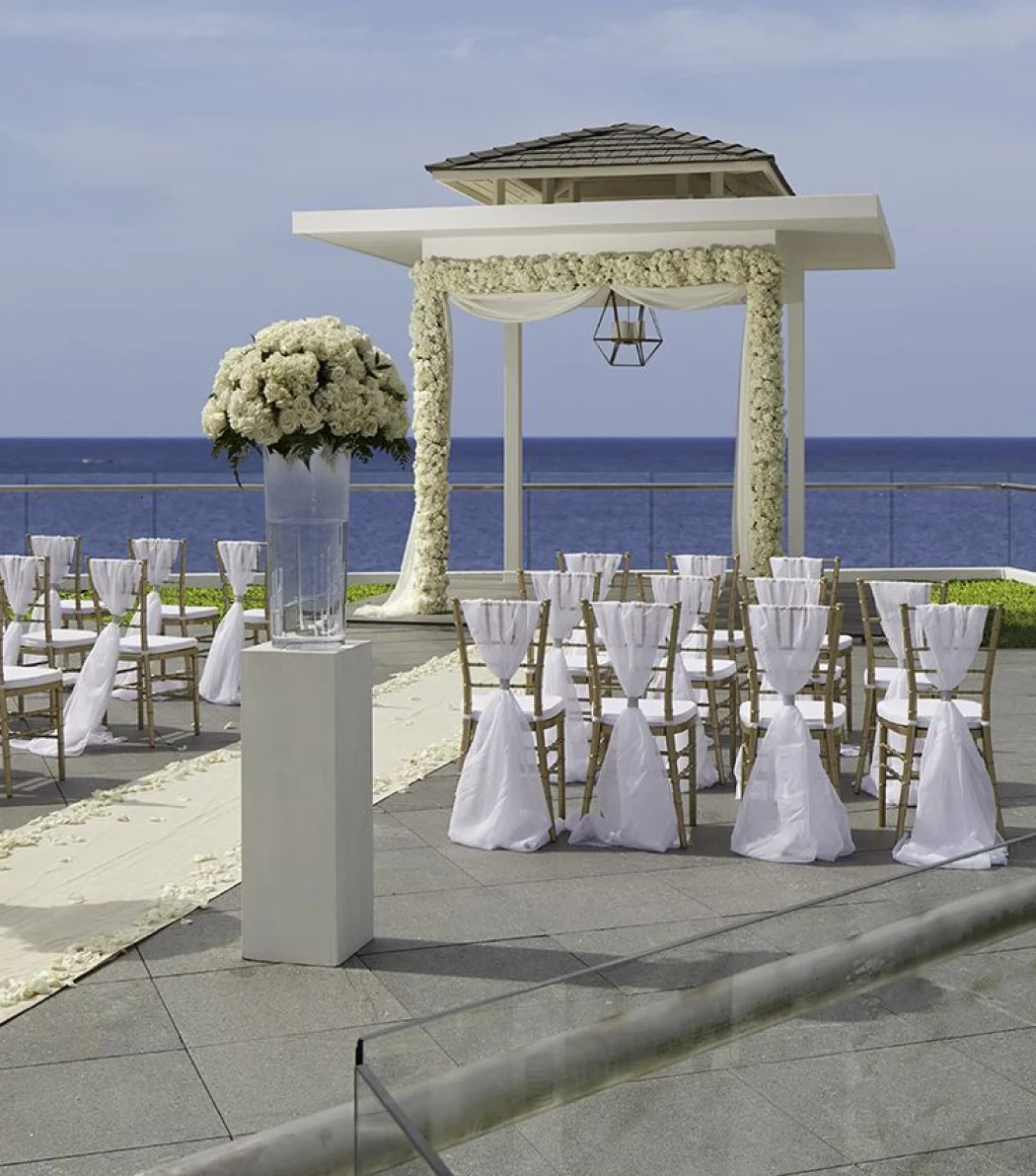 Sky terrace at Azul Beach Resort Negril