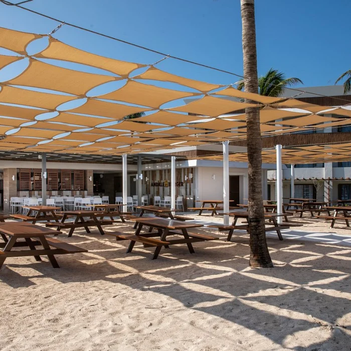 Beach restaurant at Bahia Principe Grand Tulum