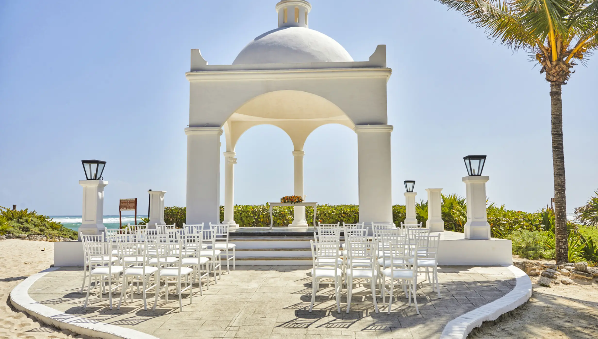 Gazebo at Bahia Principe Grand Tulum