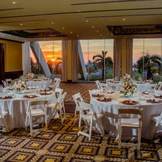 Dinner reception on the ballroom at Paradisus Cancun