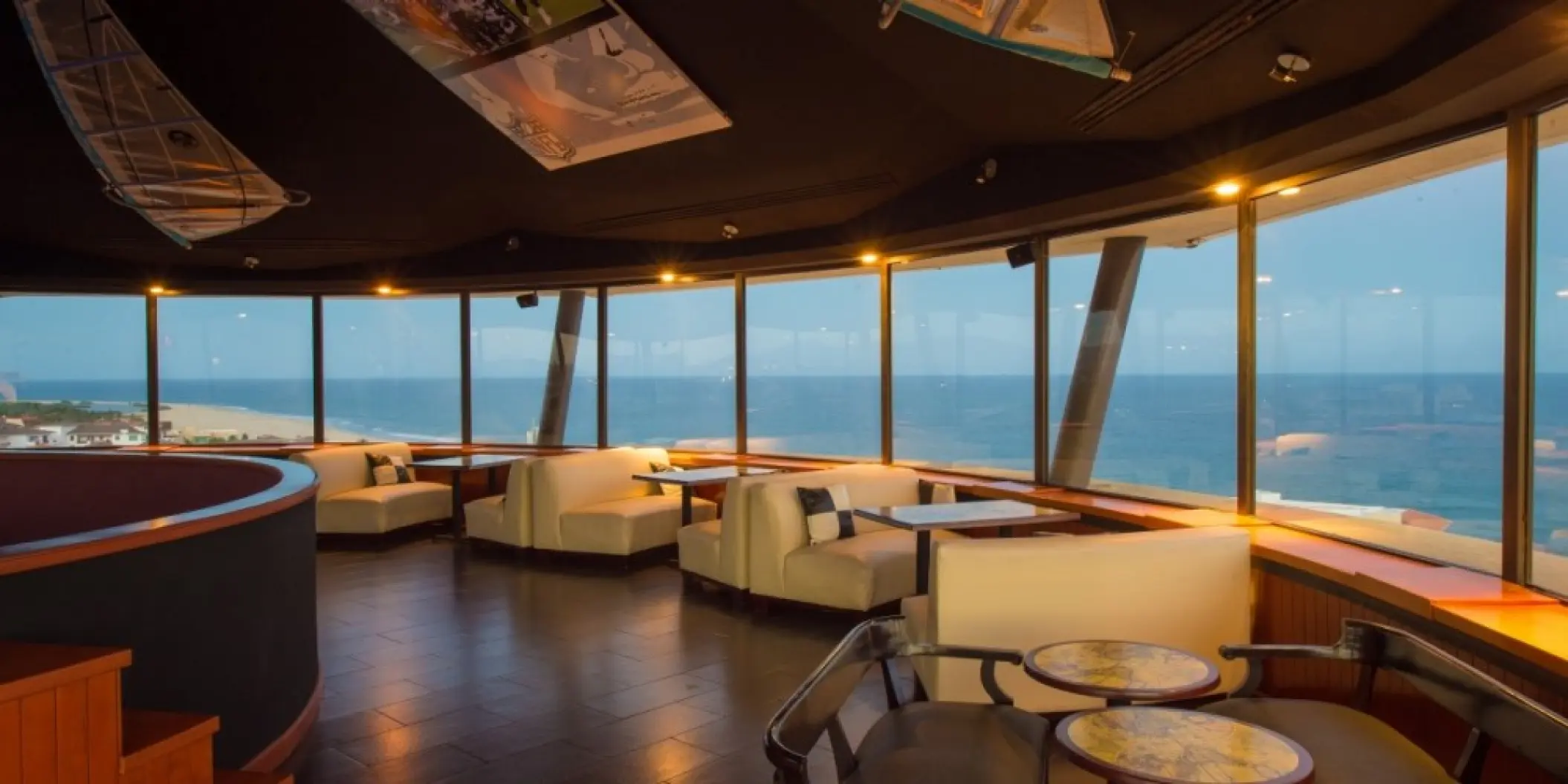El Faro sushi bar with panoramic ocean views at Barcelo Gran Faro Los Cabos, Cabo San Lucas