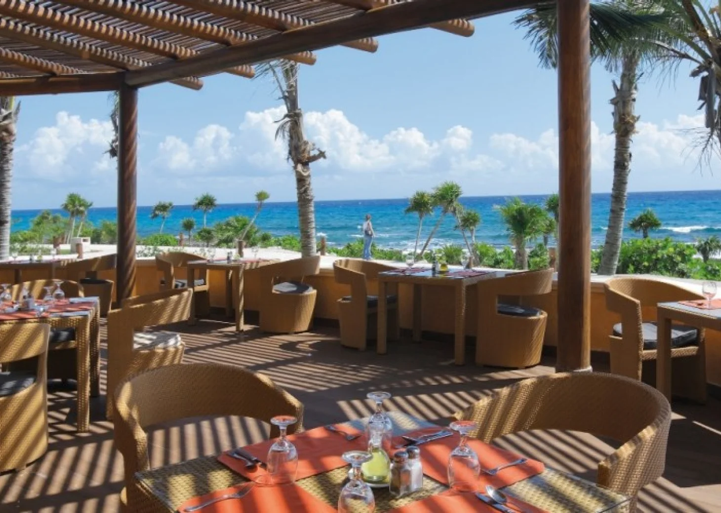 Barcelo Maya Palace beach restaurant