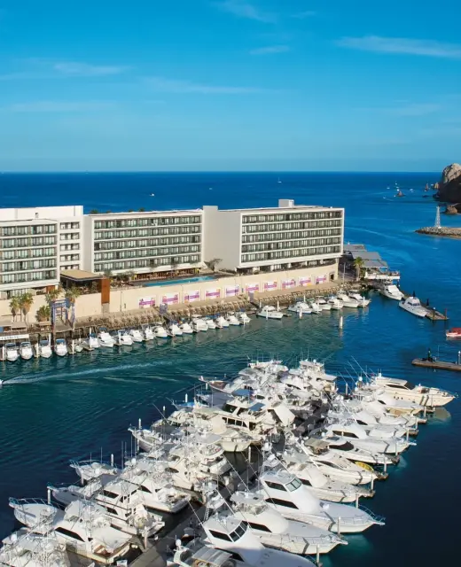 Aerial view of Breathless Cabo San Lucas Resort and Spa