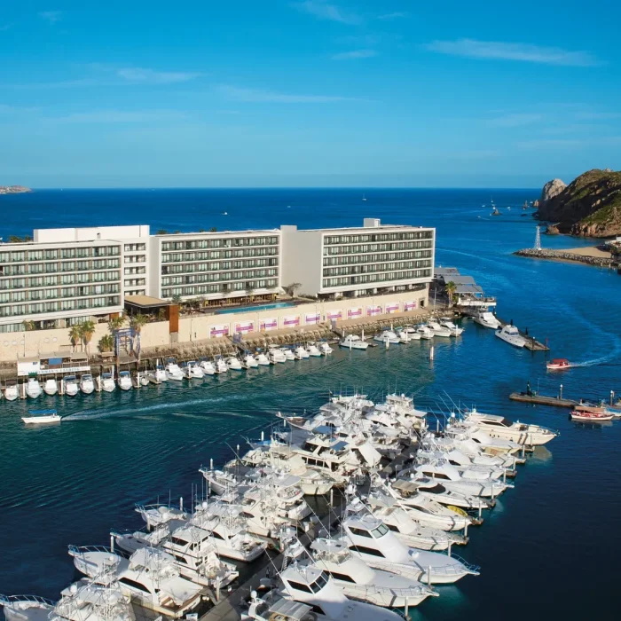 Aerial view of Breathless Cabo San Lucas Resort and Spa