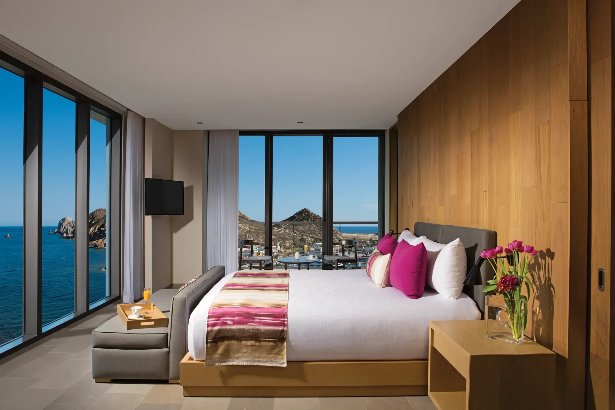 oceanview master suite at Breathless Cabo San Lucas Resort and Spa