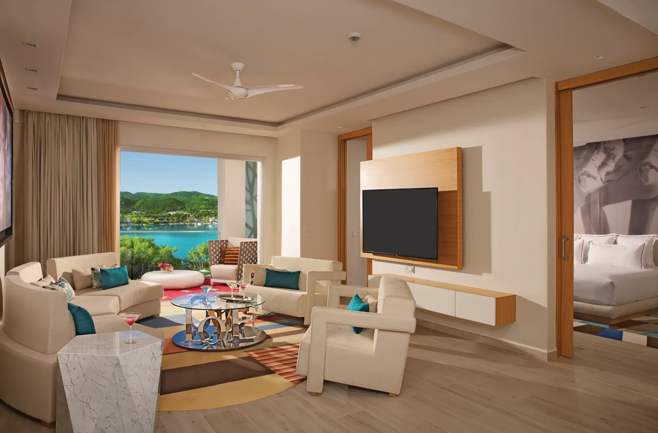 Master living room at Breathless Montego Bay