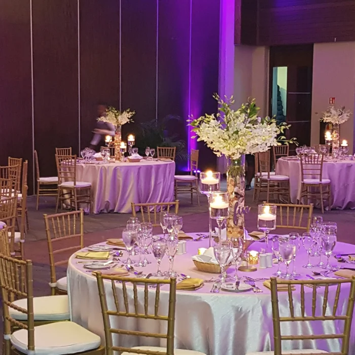 Dinner in the ballroom at Breathless Montego Bay