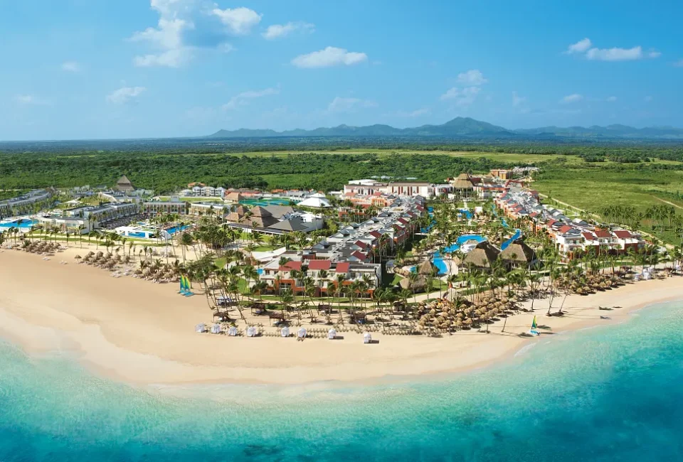 Aerial view of Breahtless Punta Cana
