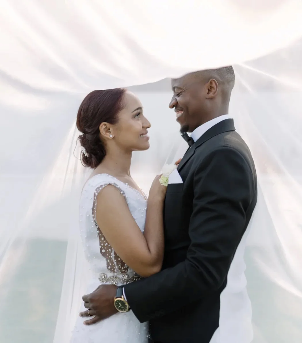 bride and groom