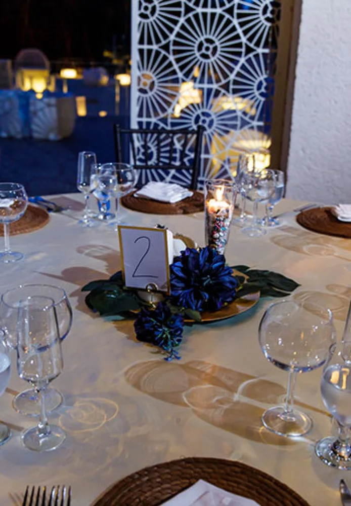 wedding reception decor