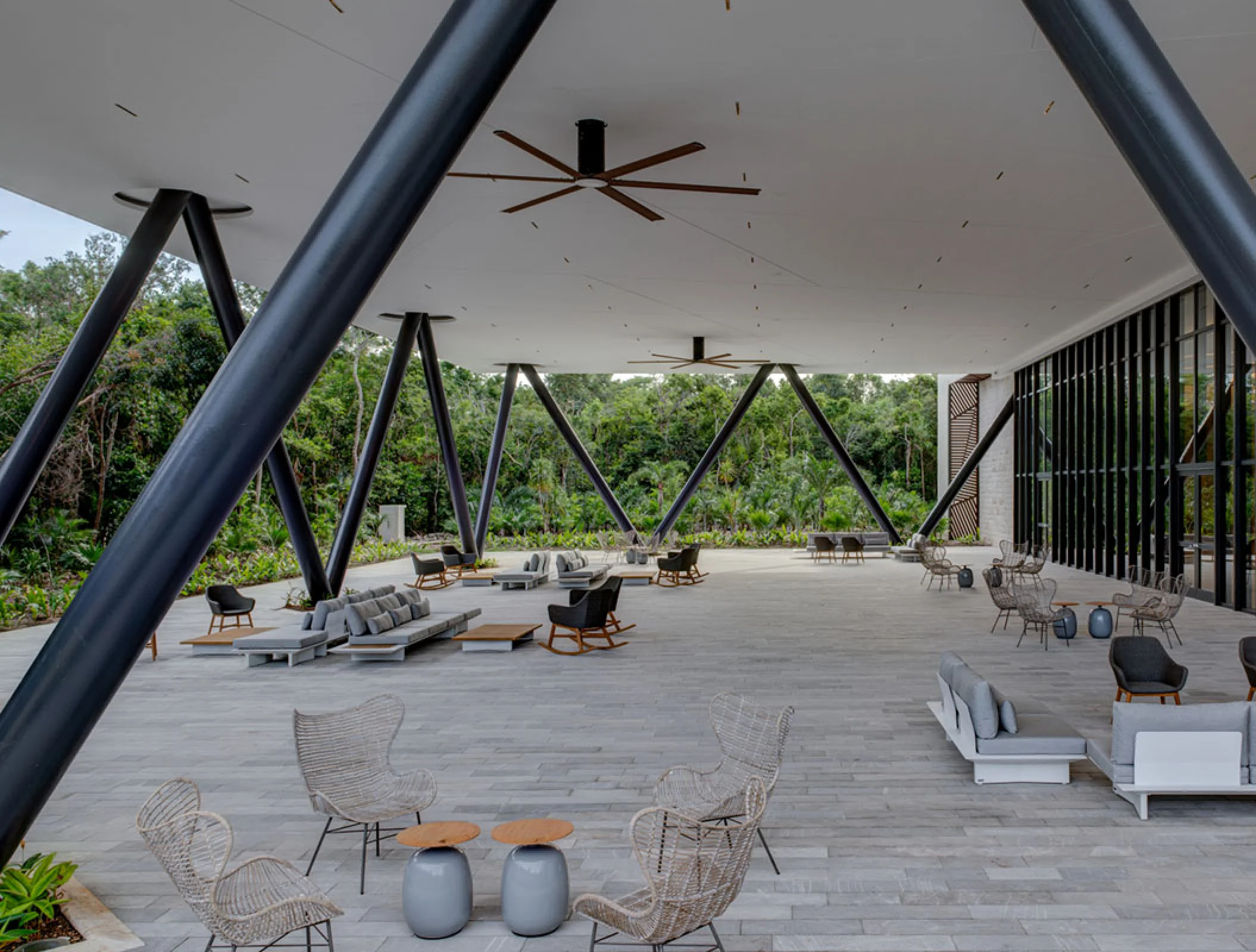 Tulkal Terrace wedding venue at Conrad Tulum Riviera Maya.