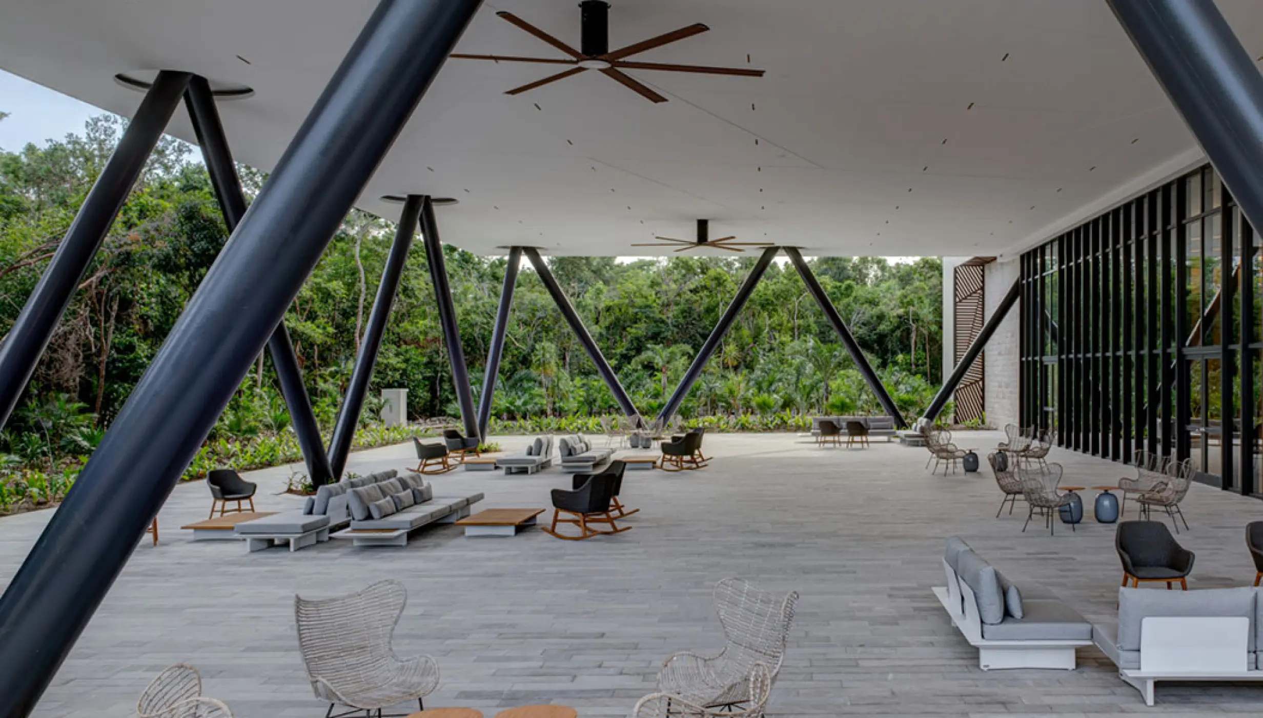 Tulkal Terrace wedding venue at Conrad Tulum Riviera Maya.