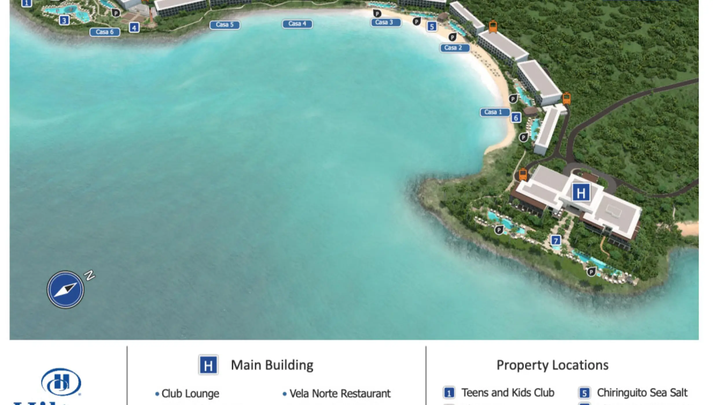 Conrad Tulum map.