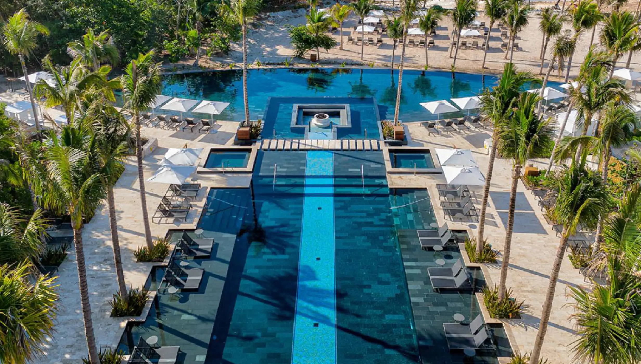 Conrad Tulum Aereal view.