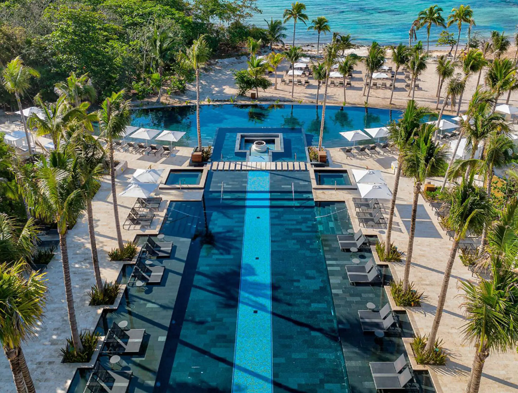 Conrad Tulum Aereal view.