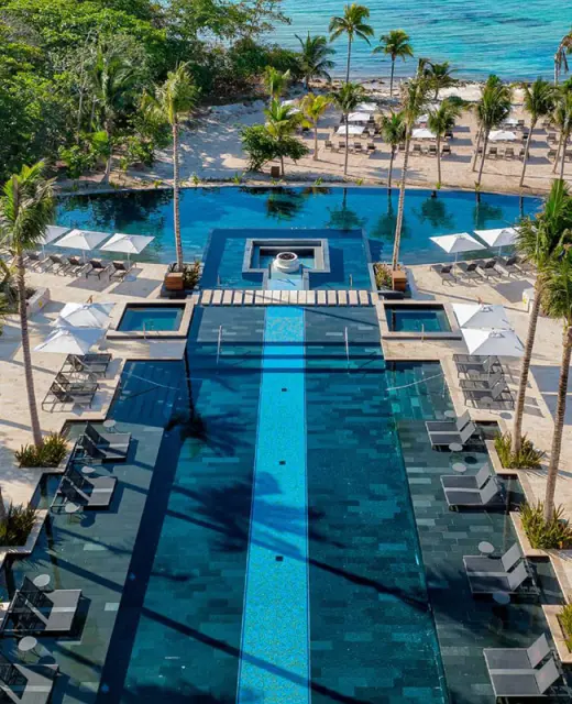 Conrad Tulum Aereal view.
