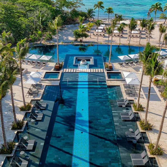 Conrad Tulum Aereal view.