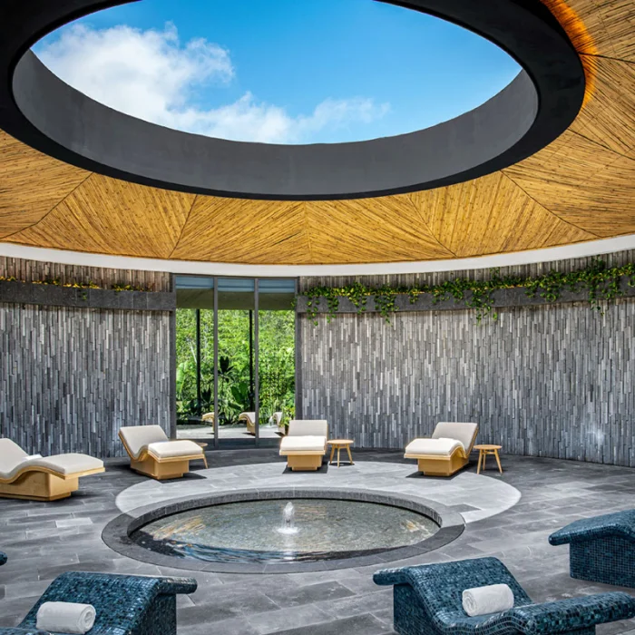 Conrad Tulum spa common areas.