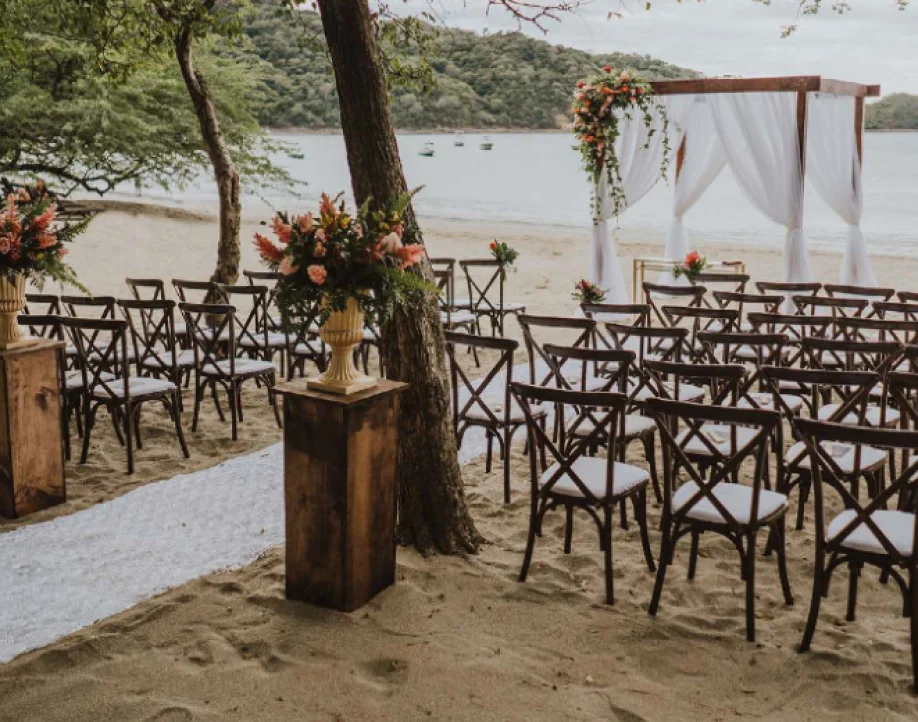 beach wedding venue at dreams las mareas
