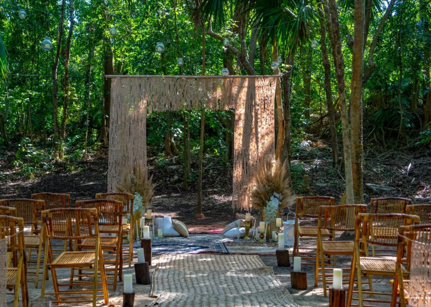 El Dorado Casitas jungle cenote wedding venue