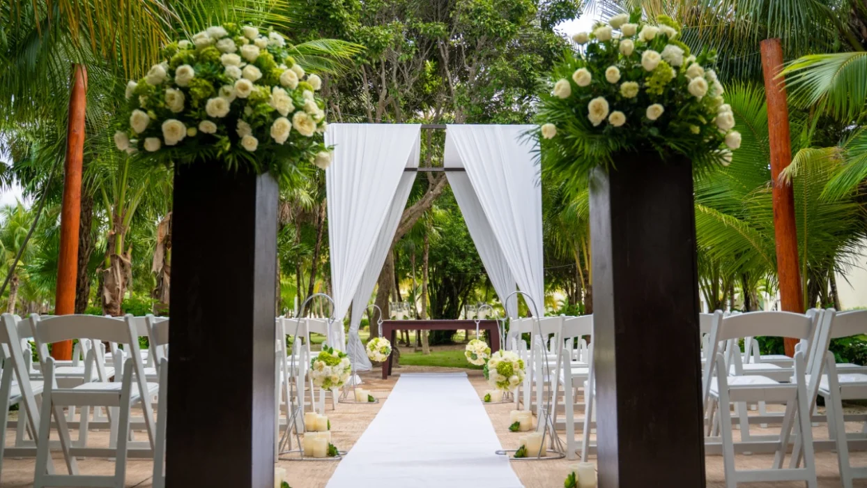 El Dorado Casitas garden wedding venue