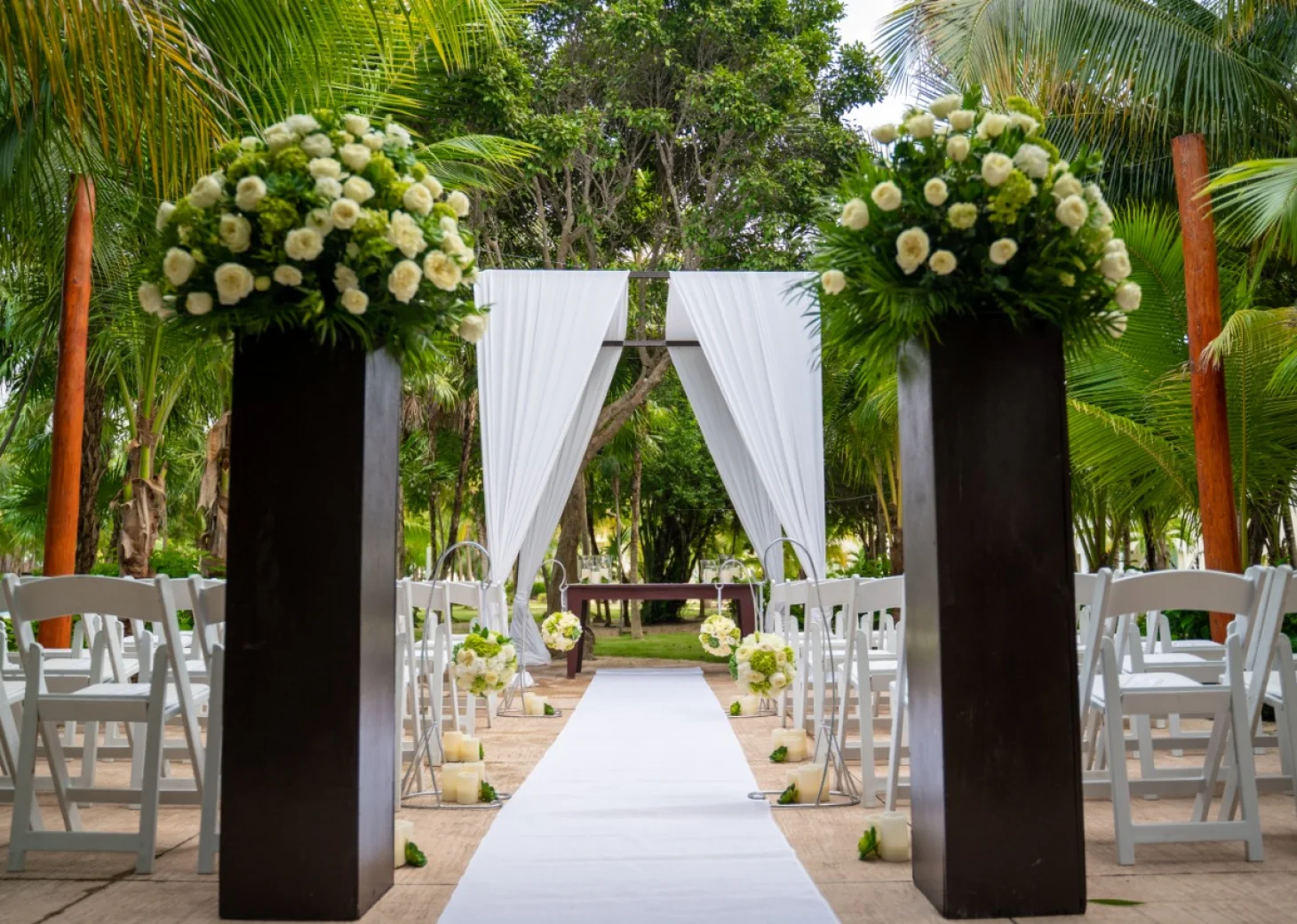 El Dorado Casitas garden wedding venue