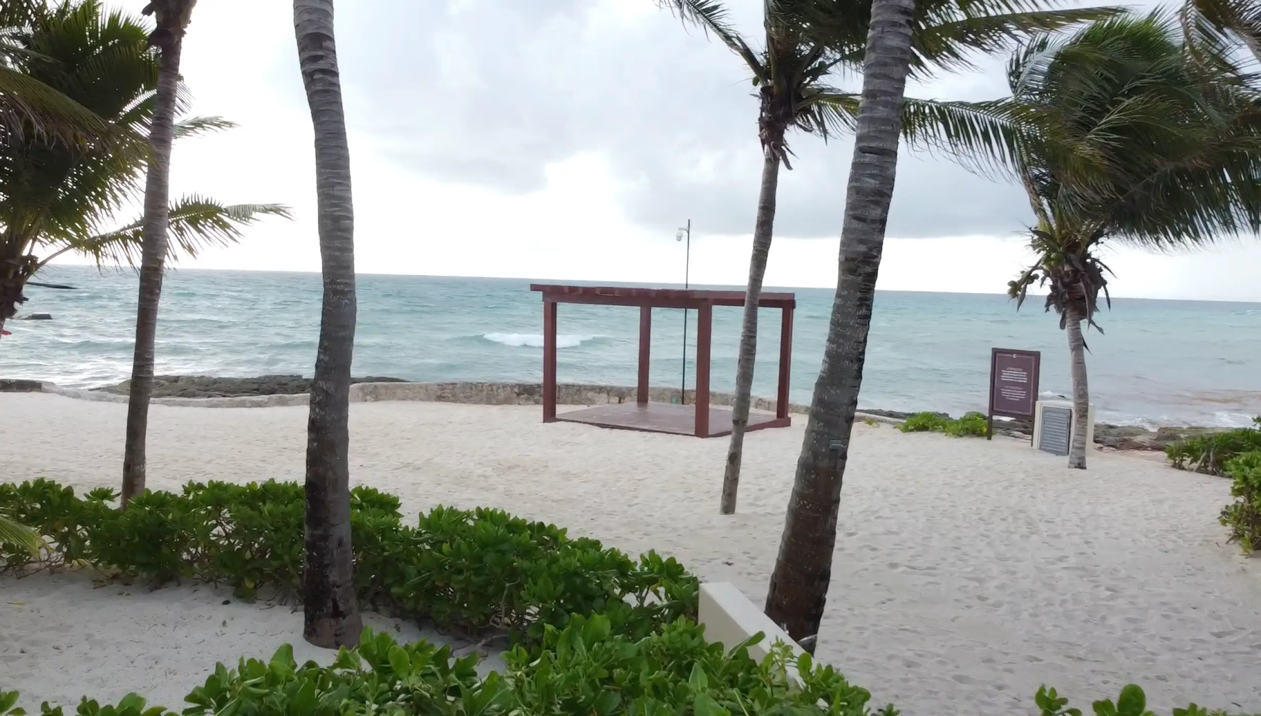 Beach Gazebo at El Dorado Royale / Casitas
